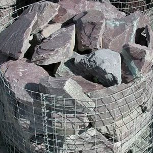 Plum Slate Rockery