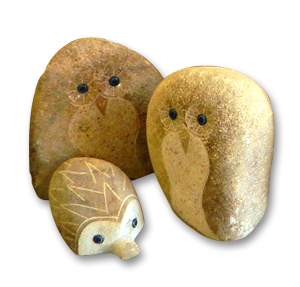 stone owls