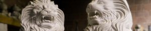 lion statues